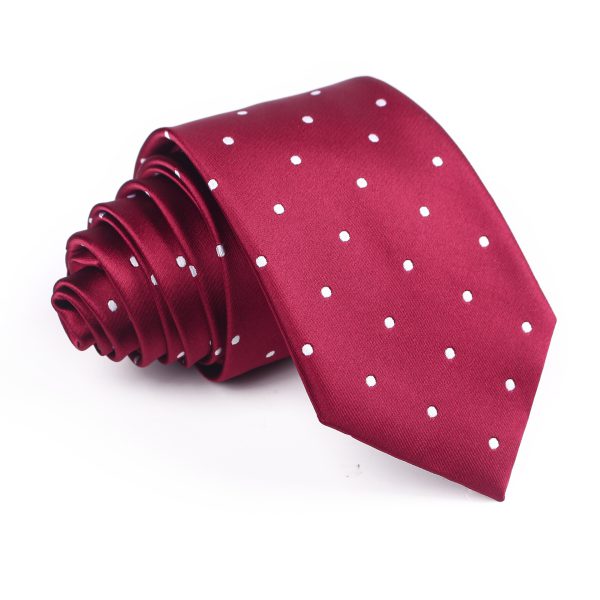 Tie Polyester Jacquard Men's Wedding Party Work Dress Student Tie - Image 21