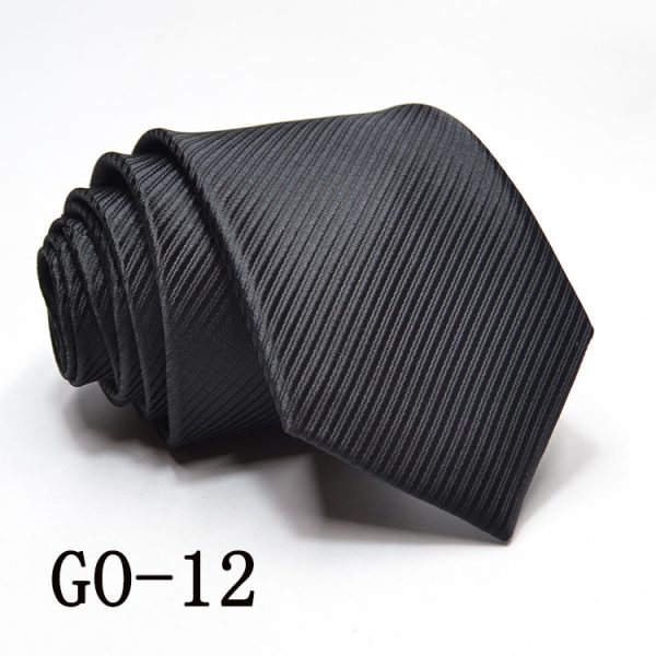 Tie Men's 8CM Formal Business Groom Tie - Image 11