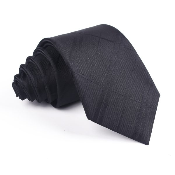 Tie Polyester Jacquard Men's Wedding Party Work Dress Student Tie - Image 12