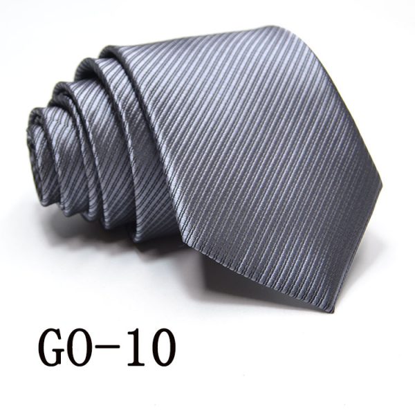 Tie Men's 8CM Formal Business Groom Tie - Image 9