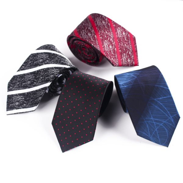 Tie Polyester Jacquard Men's Wedding Party Work Dress Student Tie - Image 2