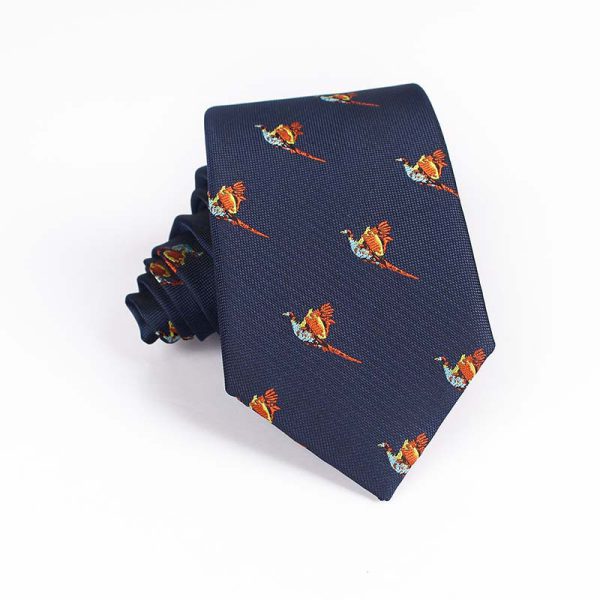 Yarn Dyed Jacquard Bird Multi Color Casual Party Formal Work Tie Bow Tie Men - Image 3