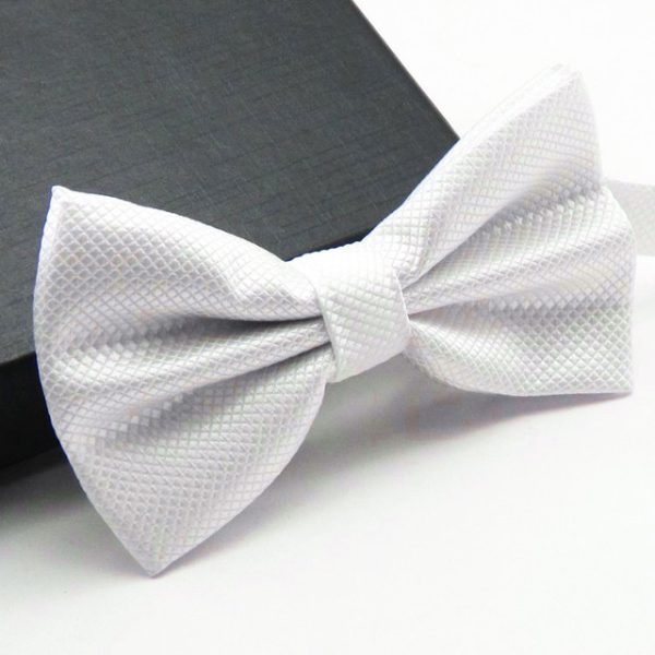 Bow Tie Fashion Wedding Party Men Women gravata-borboleta Solid Color Cravat Polyester Bowtie - Image 15