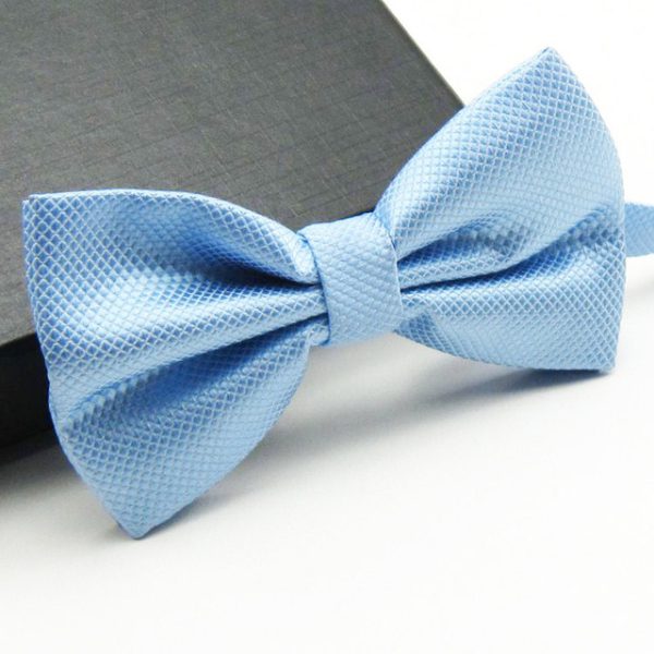 Bow Tie Fashion Wedding Party Men Women gravata-borboleta Solid Color Cravat Polyester Bowtie - Image 19