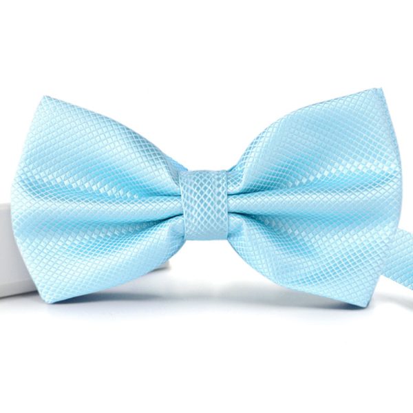 Bow Tie Fashion Wedding Party Men Women gravata-borboleta Solid Color Cravat Polyester Bowtie - Image 5