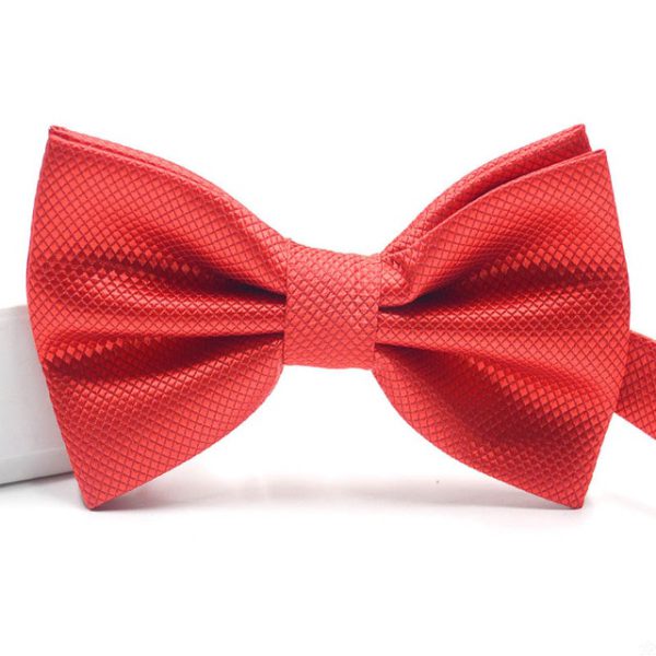 Bow Tie Fashion Wedding Party Men Women gravata-borboleta Solid Color Cravat Polyester Bowtie - Image 16