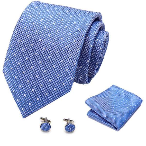 Men's tie three piece set cashew flower series fashion tie - Image 55