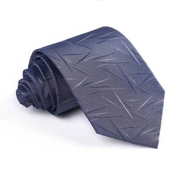 Tie Polyester Jacquard Men's Wedding Party Work Dress Student Tie - Image 9