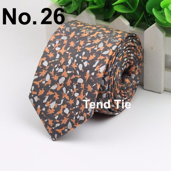 Men's Business Professional Polyester Tie 6CM British Tie - Image 16