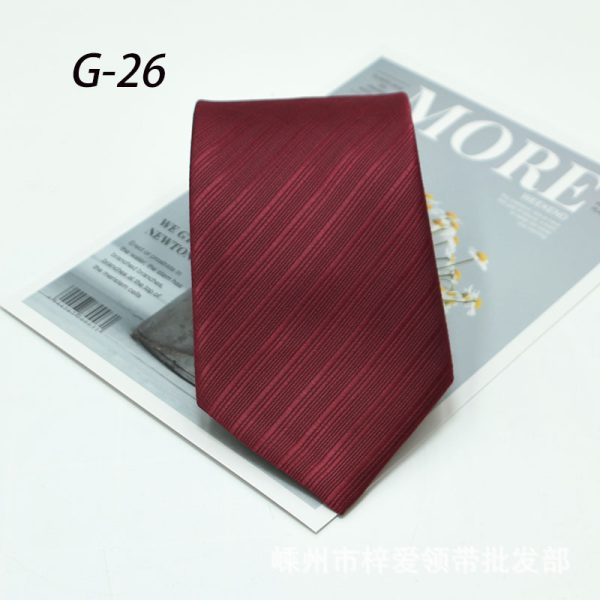 Tie Men's 8CM Formal Business Groom Tie - Image 25