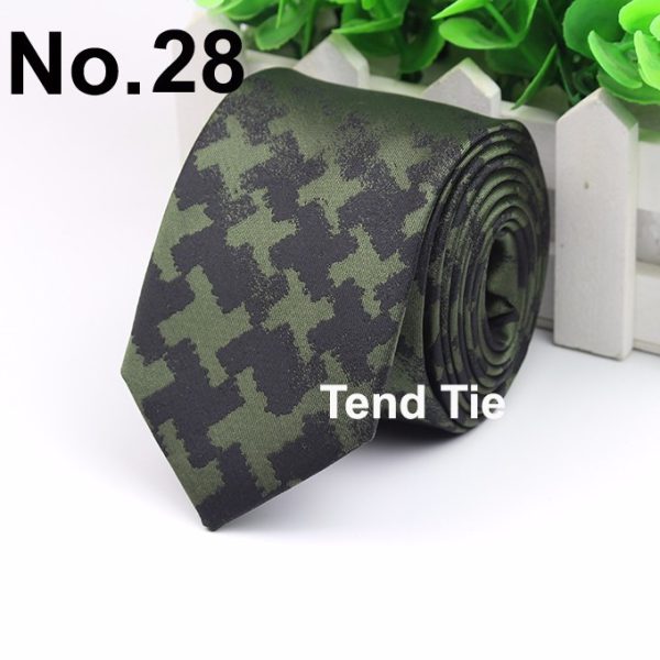 Men's Business Professional Polyester Tie 6CM British Tie - Image 14