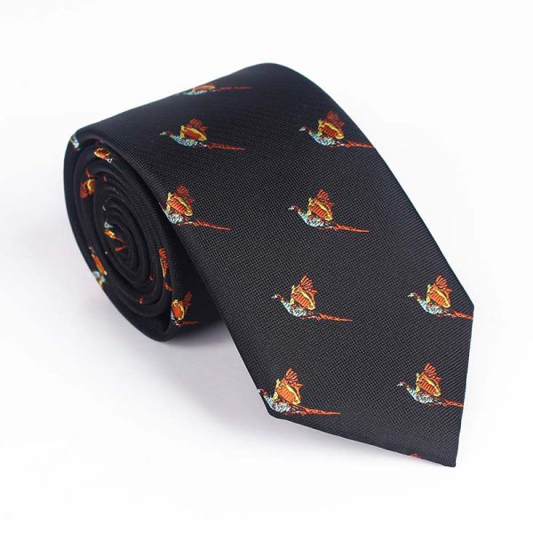 Yarn Dyed Jacquard Bird Multi Color Casual Party Formal Work Tie Bow Tie Men - Image 6