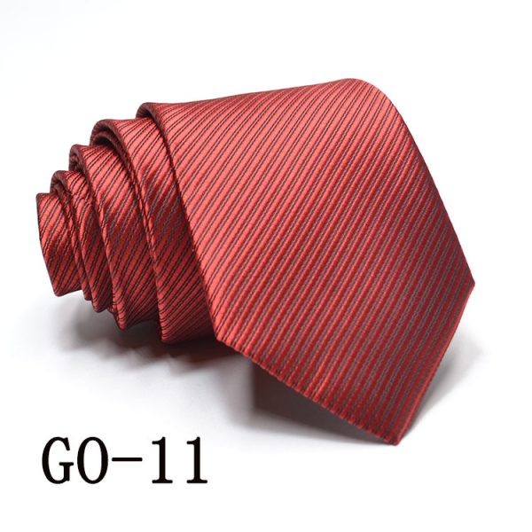 Tie Men's 8CM Formal Business Groom Tie - Image 10