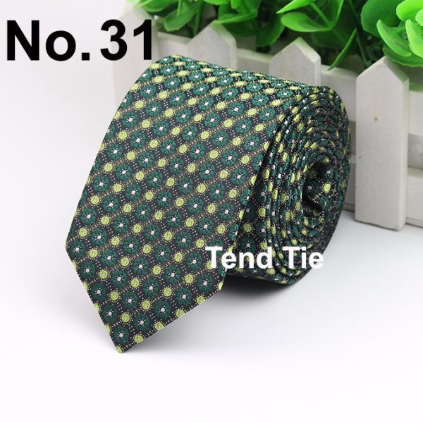 Men's Business Professional Polyester Tie 6CM British Tie - Image 11