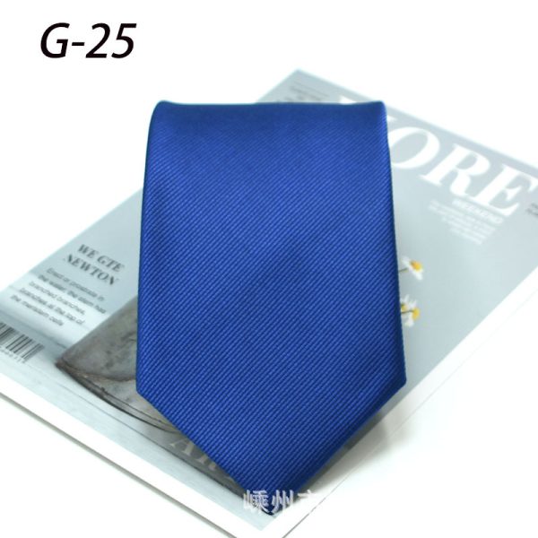 Tie Men's 8CM Formal Business Groom Tie - Image 24