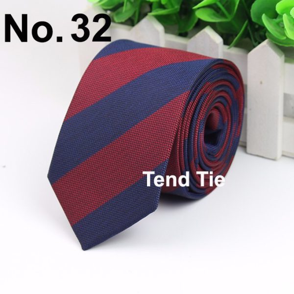 Men's Business Professional Polyester Tie 6CM British Tie - Image 10