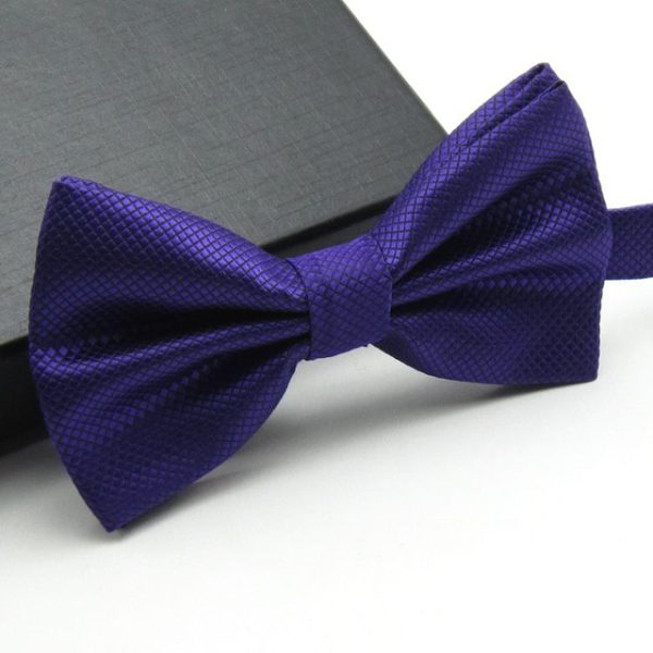 Bow Tie Fashion Wedding Party Men Women gravata-borboleta Solid Color Cravat Polyester Bowtie - Image 18